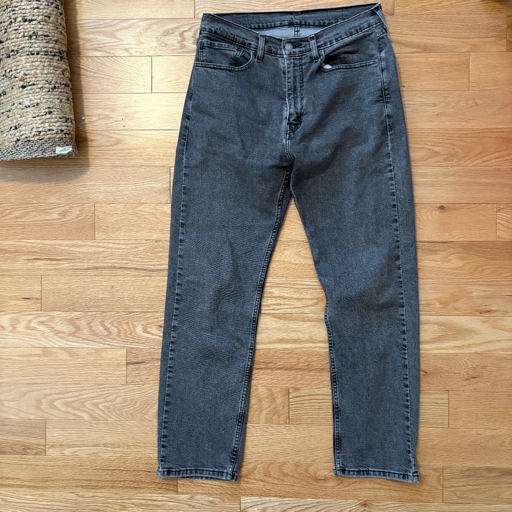 Vintage Levis 505 stretch gray denim jeans